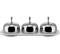 Alessi Carcasa MW15 Dressed Mermelada con 3 cámaras de porcelana