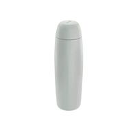 Alessi Food à Porter SA05 G, Botella Térmica con Cierre Hermético con Infusor y Filtro en Acero Inoxidable 18/10, Gris