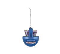 Alessi Decoración para árbol de Navidad Glow ESA06 5 – Vidrio soplado decorado a mano