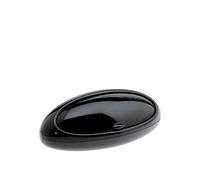 Alessi Gnam ASG22 B - Panera de Diseño con Ventanilla Frontal, Resina Termoplástica, Negro