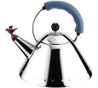 Alessi Hervidor de agua 9093 azul claro (pájaro)