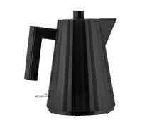 Alessi Hervidor de agua Plissé 1 l Negro