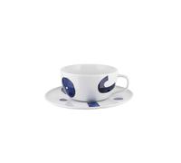 Alessi Set taza de café filtrado Itsumo Yunoki NF08/87S – Porcelana blanca, Samiro Yunoki, Ø 15 cm