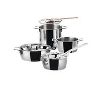 Alessi Batería de cocina Pots&Pans 4 piezas