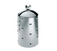 Alessi Bote de diseño Kalistò 1 CB01 – Acero inoxidable 18/10, pomo de aluminio, 114 cl