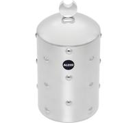 Alessi Bote de diseño Kalistò 1 CB01 – Acero inoxidable 18/10, pomo de aluminio, 114 cl