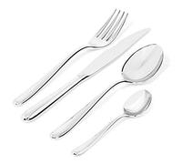 ALESSI LCD01S24R Caccia - Juego de Cubiertos de Acero Inoxidable 18/10 Brillante (24 Piezas)