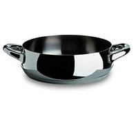 Alessi Mami SG102/24 - Cacerola baja de acero inoxidable (24 cm)