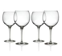 Alessi - Vasos vino tinto Mami XL SG119/0S4 - Vidrio templado cristalino - Set 4