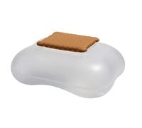 Alessi Galletero de diseño Mary Biscuit ASG07 I Resina termoplástica Blanco (Hielo)