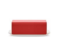 Alessi Mantequera Mattina Acero inoxidable 9.5x21 cm Rojo