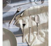 Alessi Nuovo Milano: Juego de cubiertos de 30 piezas (cuchillos con filo hueco), acero inoxidable