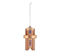 Alessi Decoración para árbol de Navidad Prism ESA06 2 en vidrio soplado decorado a mano