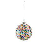 Alessi – Bola de diseño para árbol de Navidad Proust AM43 1 – Vidrio soplado, decorada a mano