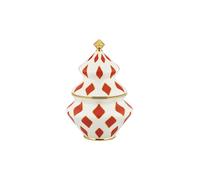 ALESSI Recipiente navideño 0,6l DELIGHT blanco