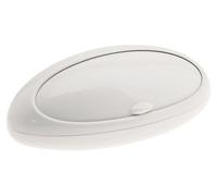 Alessi, recipiente para pan "Gnam", color blanco (número de artículo: ASG22 W, código EAN: 8003299923601)