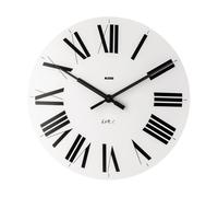 Alessi Reloj de pared Firenze Ø36 cm blanco