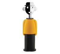 Alessi Sacacorchos AM23 YB AlenSandro Resina Amarillo/Negro Diseñado por Alessandro Mendini