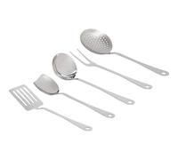 Alessi Set de cocina 5 piezas AJM19S5L en acero inoxidable plata