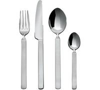 Alessi Servicio de cubiertos Dry 4180S24 — Diseño en acero inoxidable 18/10, 24 piezas