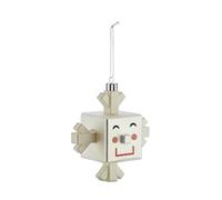 Alessi Snowray GJ02 9 - Figura Decorativa (Cristal soplado a Mano), diseño de Copos de Nieve