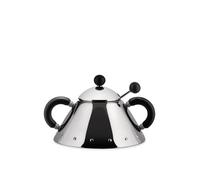 Alessi ? sugar bowl azúcar olla ? negro ? acero inoxidable ?