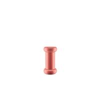 Alessi Totem Domestici ES19 2 - Molinillo de Sal, Pimienta y Especias de Diseño en Madera de Haya, Rosa, Roja y Amarilla