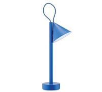 Alessi Lámpara portátil magnética Tsumiki ME01 DAZ LED 3.5W 5V, batería USB-C, metal y resina, azul