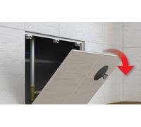 Aleta de Mantenimiento de la Puerta de Inspección Magnético Baldosa :200X 250mm