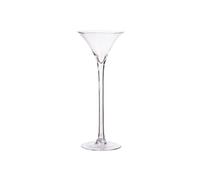 Alexandra House Living Figura Decorativa, Cristal, Transparente, 14 x 40 x 16 cm