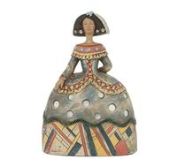 Alexandra House Living Figura Decorativa Menina Acrílico Plástico Melamina
