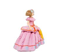 Alexandra House Living Figura Decorativa Menina Rosa Acrílico Plástico Melamina