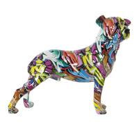 Alexandra House Living Figura Decorativa Multicolor Plástico Perro 13 x 29 x 26 cm