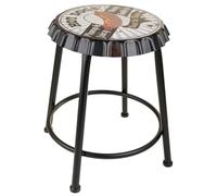 Alexandra House Living Taburete Metal Hierro 35 x 46 x 35 cm - EAN: 8434523224834