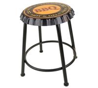 Alexandra House Living Taburete Metal Hierro 35 x 46 x 35 cm - EAN: 8434523224865