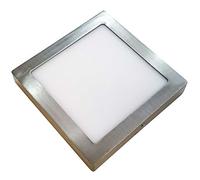 Alfa 11836 - Downlight led superf.cuadr.plata 18w.neu