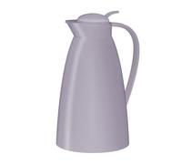 alfi Eco - Jarra térmica (1,0 L, con cristal templado higiénico, tapa de rosca con botón de presión, verter con una mano, ideal como cafetera, tetera, sin BPA)