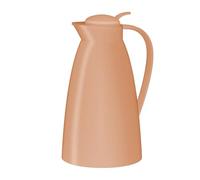 alfi Eco - Jarra térmica (1,0 l, con cristal templado higiénico, tapa de rosca con botón de presión, verter con una mano, ideal como cafetera, tetera, sin BPA)