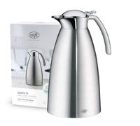 alfi Jarra isotérmica Gusto TT 1,5 l — Acero inoxidable, tapa suelta, 12 h calor/24 h frío, sin BPA