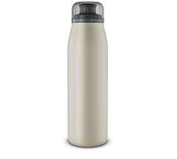 alfi ISO BOTTLE - Botella isotérmica de acero inoxidable, 500 ml, con cierre de rosca totalmente hermético, mantiene el calor durante 12 horas, frío durante 24 horas, botella carbonatada, sin BPA