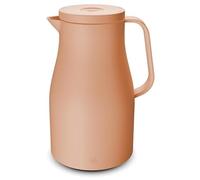 alfi NEO 1,0 l, albaricoque, jarra térmica con cristal templado higiénico, 12 horas de calor, cierre de rosca con cómodo pulsador, mango ergonómico, ideal como cafetera, tetera
