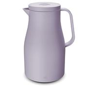 alfi NEO 1,0 l, color lila, jarra térmica con cristal templado higiénico, 12 horas de calor, cierre giratorio con cómodo pulsador, mango ergonómico, ideal como cafetera, tetera