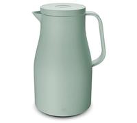 alfi NEO 1,0 l, verde menta, jarra térmica con inserto higiénico de cristal templado, 12 horas de calor, cierre giratorio con cómodo pulsador, mango ergonómico, ideal como cafetera, tetera
