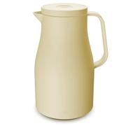 alfi NEO - Jarra térmica (1,0 L, con cristal templado higiénico, 12 horas de calor, cierre de rosca con cómodo pulsador, mango ergonómico, ideal como cafetera, tetera y tetera), color amarillo