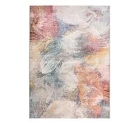 Alfombra abstracta de pelo corto multicolor samara, 160x230 cm - atticgo