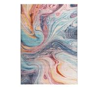 Alfombra abstracta de pelo corto multicolor samara, 160x230 cm - atticgo