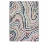 Alfombra abstracta multicolor parma, 160x230 cm - atticgo