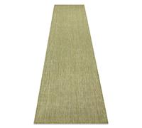 Alfombra Alfombra de pasillo sisal SION A5165A Mezcla Tejido plano verde 80x200 cm