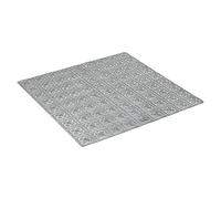 Alfombra antideslizante para ducha BCN (54 x 54 cm, PVC, Antracita)