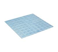 Alfombra antideslizante para ducha BCN (54 x 54 cm, PVC, Azul)